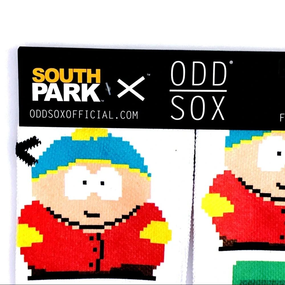 Odd Sox South Park Crew Socks Mens Womens Cartman Kenny Stan Kyle Novelty Gift